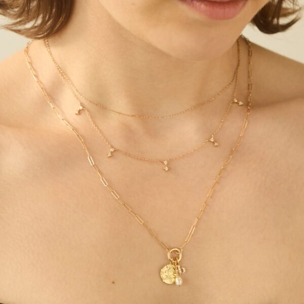 Diamond Moon Necklace - Image 6