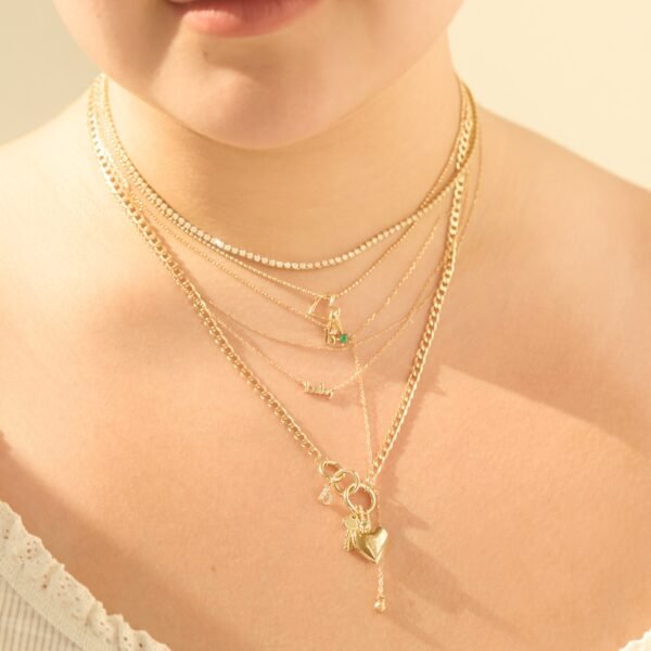 Tiniest Gold Name Necklace - Image 5