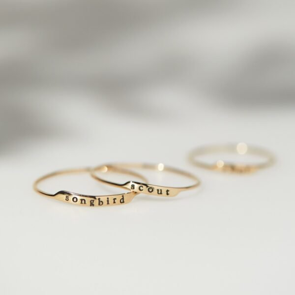 Famous Letter Ring - Image 9