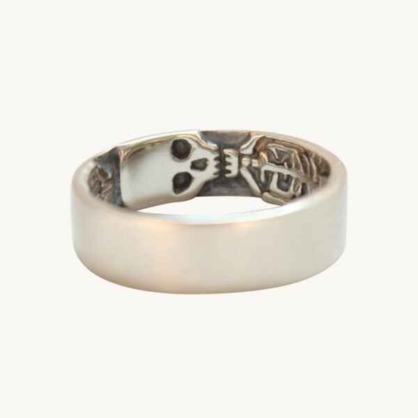 Skeleton Band Memento Mori Ring