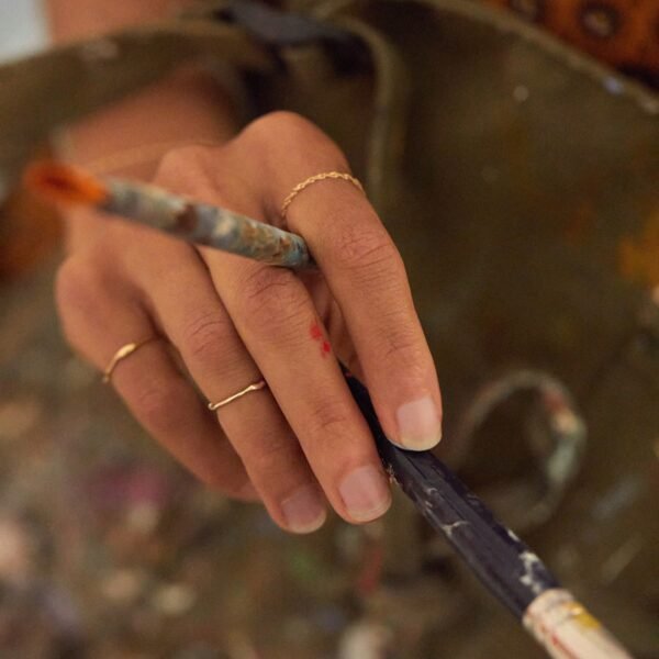 Painter's Gold Stacking Ring - Image 4