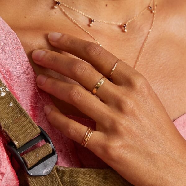 Painter's Gold Stacking Ring - Image 3