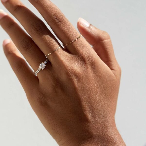 Anna the Swan, Supreme Lab-Grown Diamond Ring - Image 3