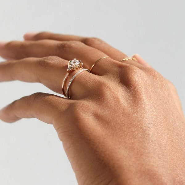 Anna the Swan, Supreme Lab-Grown Diamond Ring - Image 4