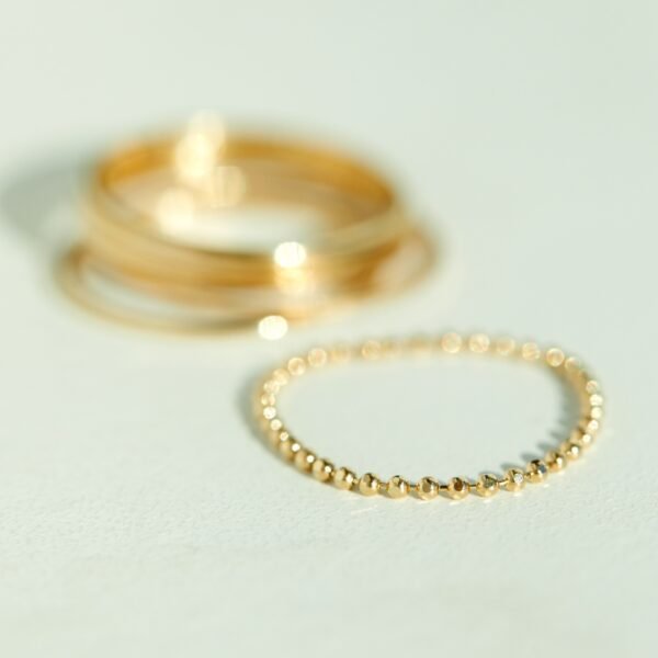 Little Disco Gold Chain Ring - Image 7