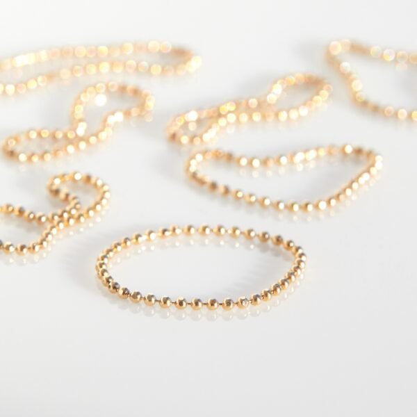 Little Disco Gold Chain Ring - Image 8
