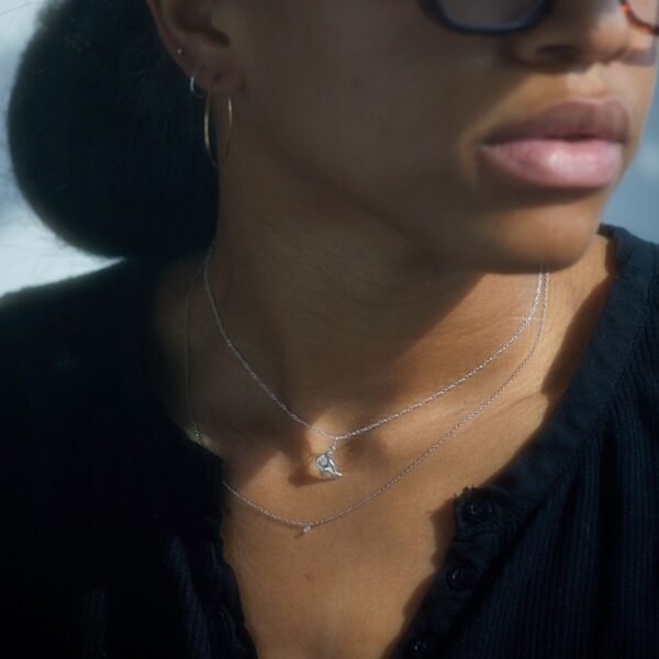 Sweet Nothing Choker, Silver - Image 3