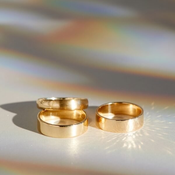 Catbird Classic Wedding Bands, Half Round Band, 4mm - Image 3