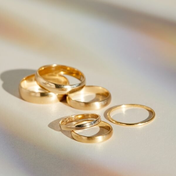 Catbird Classic Wedding Bands, Half Round Band, 4mm - Image 4