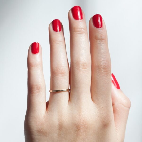 Catbird Classic Wedding Bands, Flat Band, 1mm - Image 2