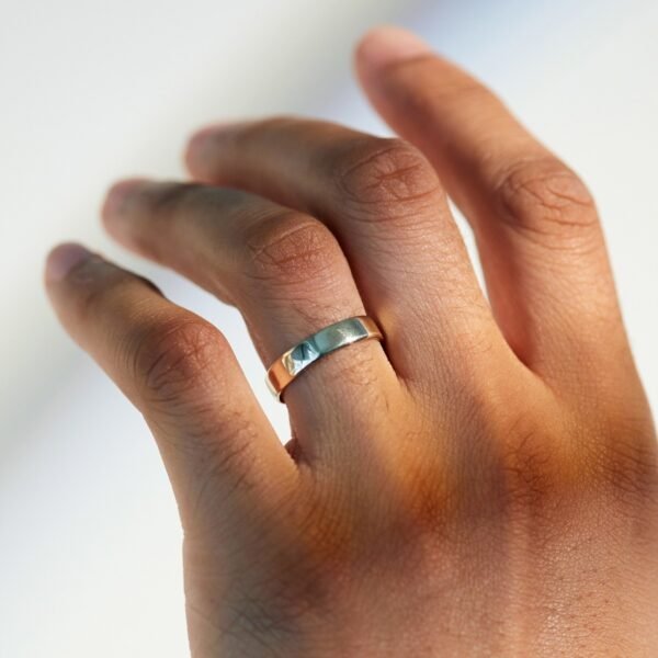 Catbird Classic Wedding Bands, Flat Band, 4mm - Image 2