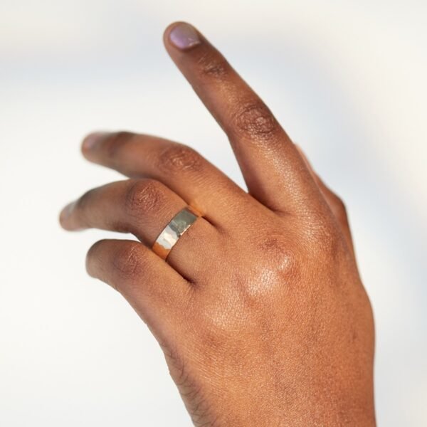 Catbird Classic Wedding Bands, Flat Band, 6mm - Image 2