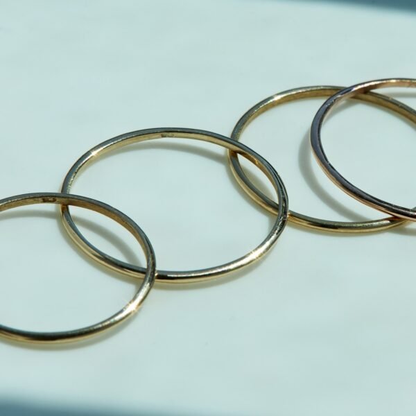 Grand Mignon Gold Stacking Ring - Image 7