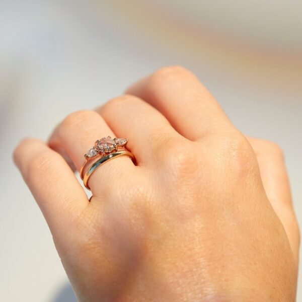 Catbird Classic Wedding Bands, Half Round Band, 2mm - Image 3
