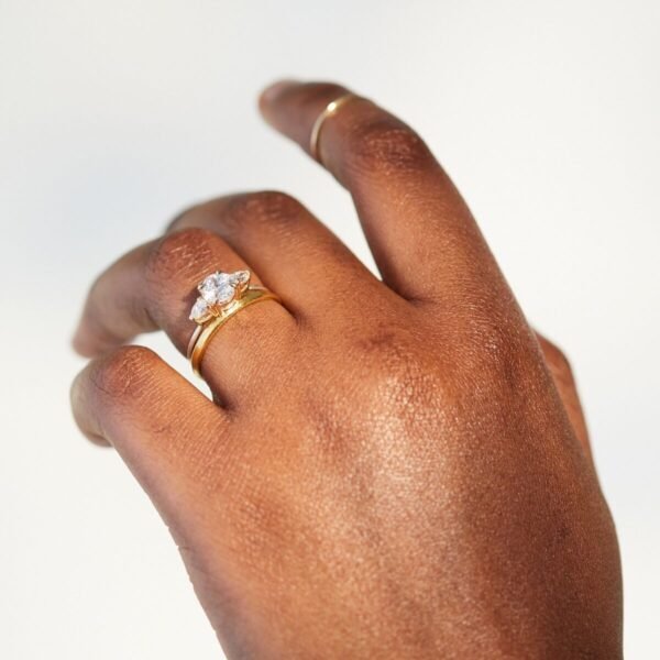 Violette the Swan Lab-Grown Diamond Ring - Image 2