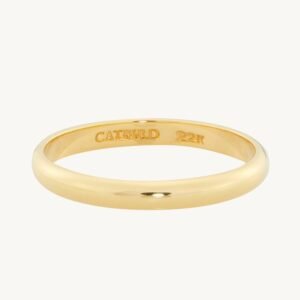 Old World Catbird Classic Wedding Band