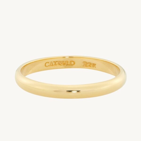 Old World Catbird Classic Wedding Band