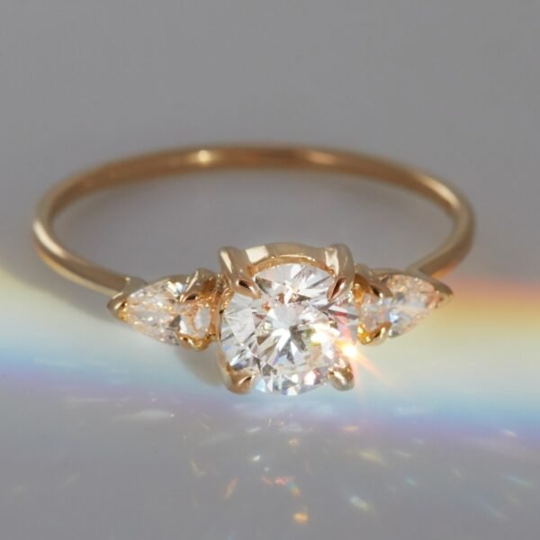 Violette the Swan Lab-Grown Diamond Ring - Image 5