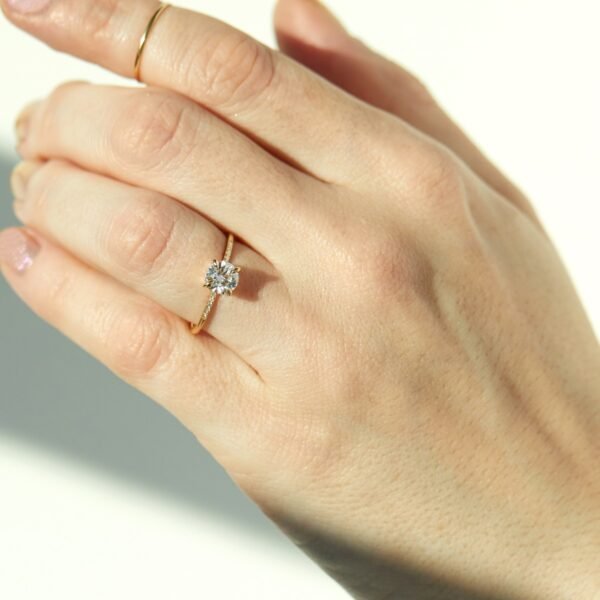 The Swan Solitaire Supreme Diamond Ring - Image 3