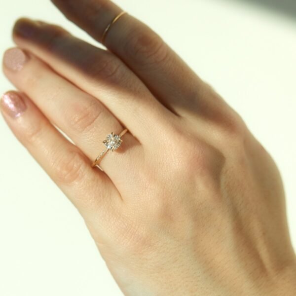 The Swan Solitaire Supreme Diamond Ring - Image 5