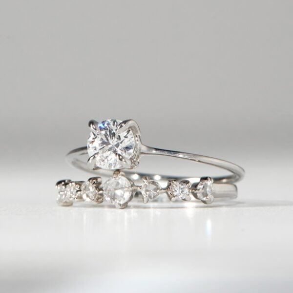 The Swan Solitaire Lab-Grown Diamond Ring - Image 10