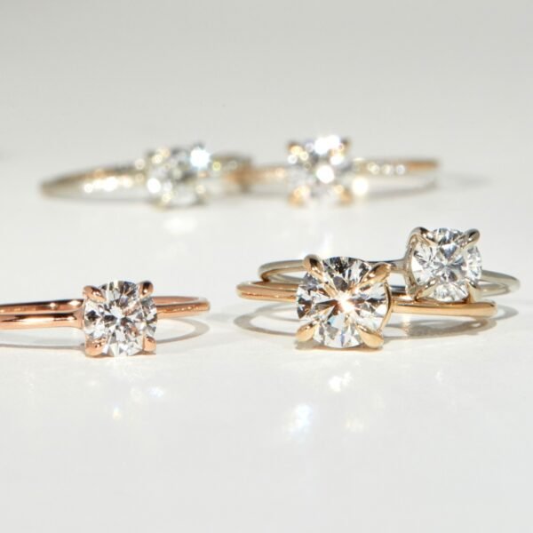 The Swan Solitaire Lab-Grown Diamond Ring - Image 13