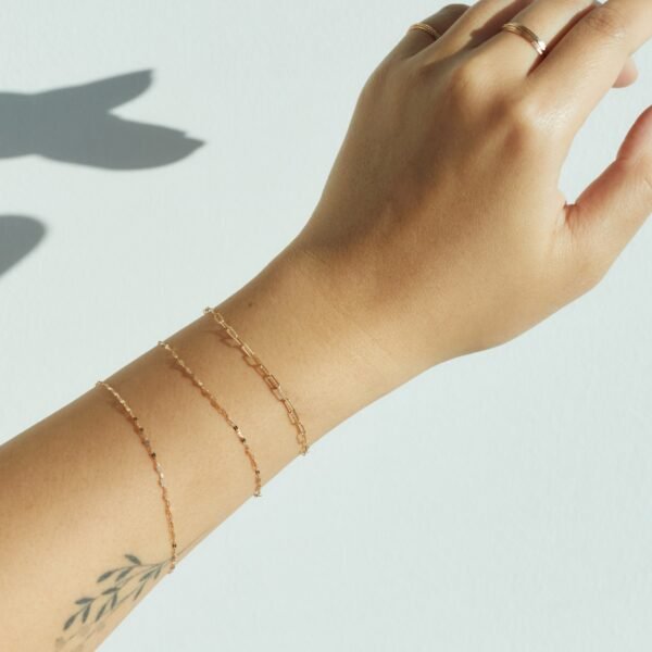 Tinsel Bracelet, Yellow Gold - Image 3