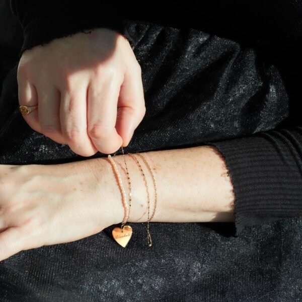 Tinsel Bracelet, Yellow Gold - Image 9
