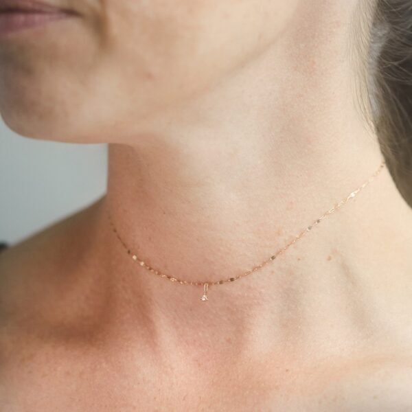 Tinsel Choker, Yellow Gold - Image 5