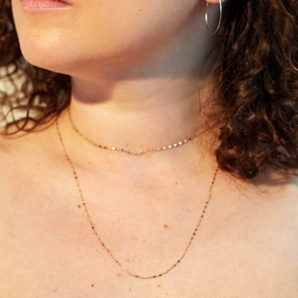 Tinsel Choker, Yellow Gold - Image 6