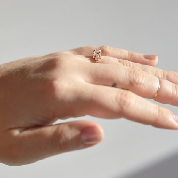 Violette the Swan Lab-Grown Diamond Ring - Image 3