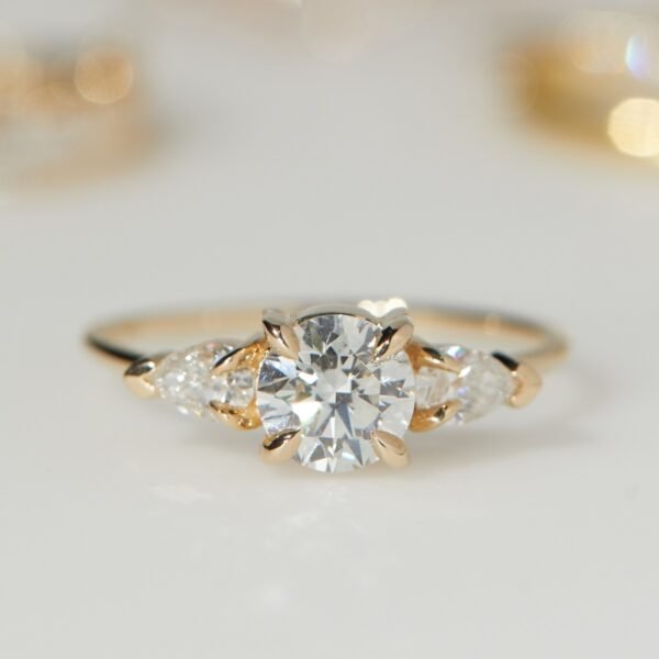 Violette the Swan Lab-Grown Diamond Ring - Image 4