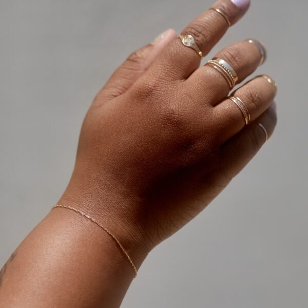 Sweet Nothing Gold Chain Bracelet - Image 2