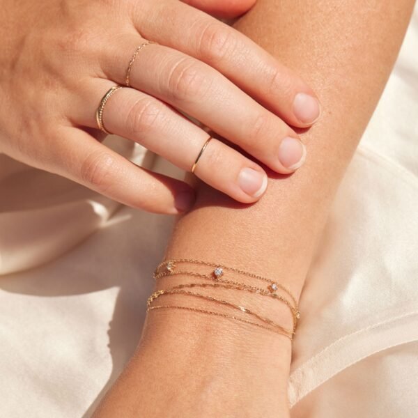 Evening Star Bracelet, Yellow Gold - Image 5