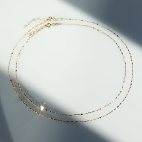 Tinsel Choker, Yellow Gold - Image 9
