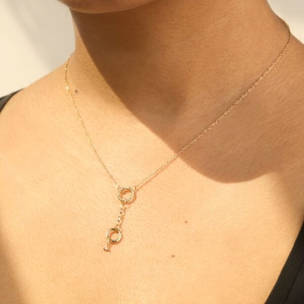 Memento Custom Gold Charm Holder Necklace,Memento Custom Gold Charm Holder Necklace - Image 18