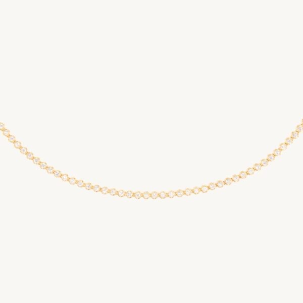 One O'Clock Tennis Necklace