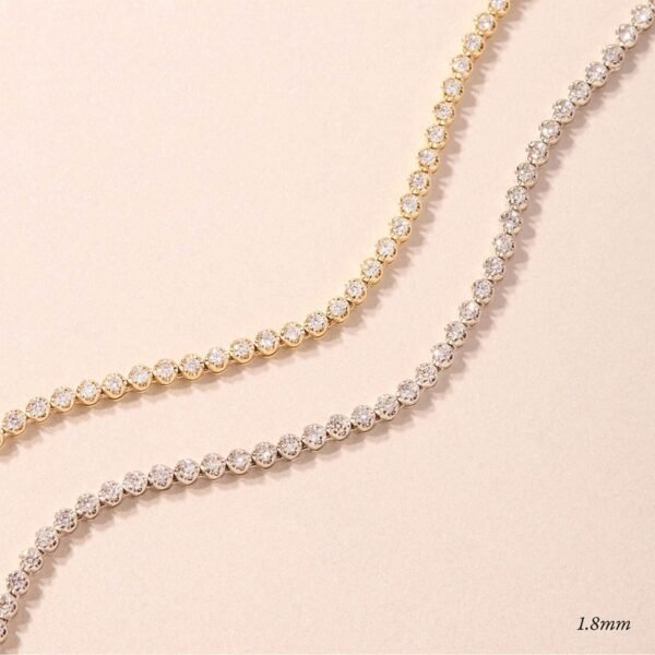One O'Clock Tennis Necklace - Image 15
