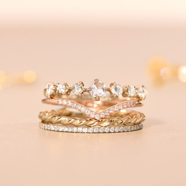 Grand Twisted Stacker Ring - Image 9