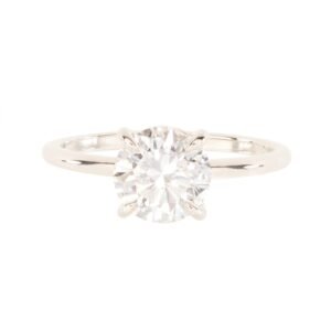 The Grand Swan Solitaire Lab-Grown Diamond Ring