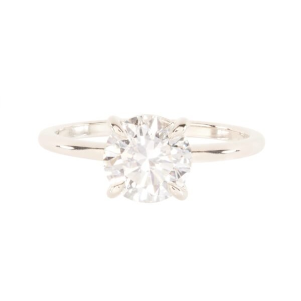 The Grand Swan Solitaire Lab-Grown Diamond Ring