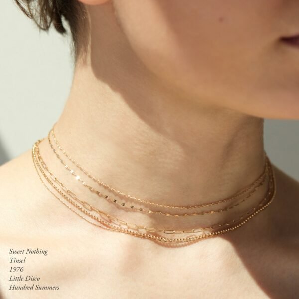Tinsel Choker, Yellow Gold - Image 7