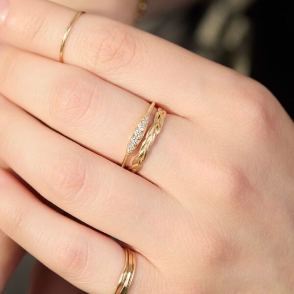 City Moon Diamond Ring - Image 2