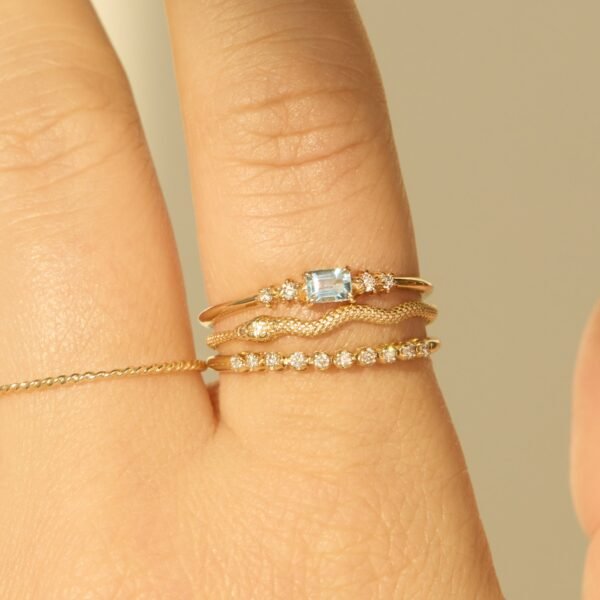 Celeste Aquamarine Ring - Image 2