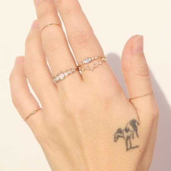 Celeste Aquamarine Ring - Image 3