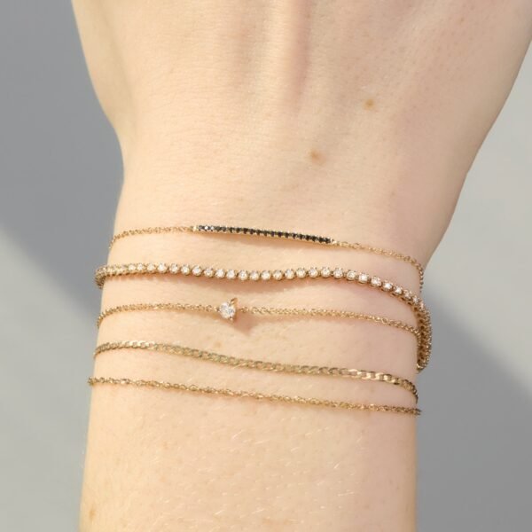 Fairy Light Black Diamond Bracelet - Image 3