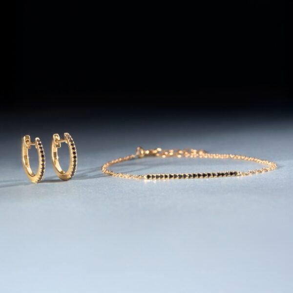 Fairy Light Black Diamond Bracelet - Image 6