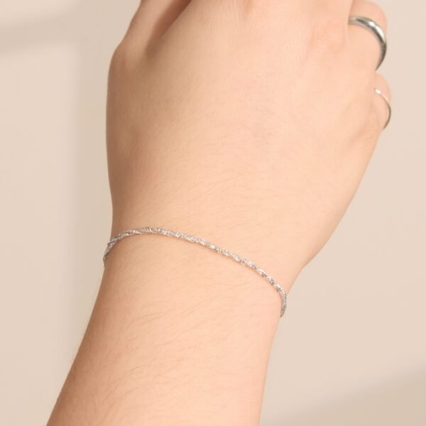 Lover's Bracelet, Silver - Image 2