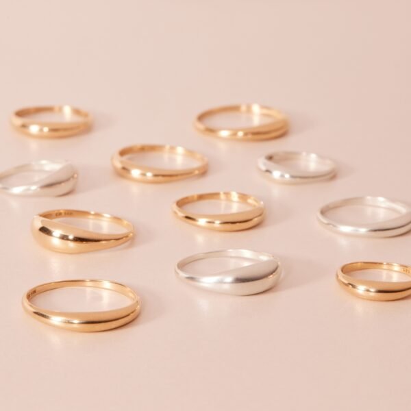 Petite Coupe Dome Ring, Silver - Image 9