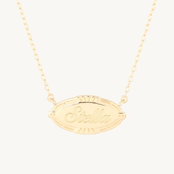 Cygnet Necklace, Yellow Gold